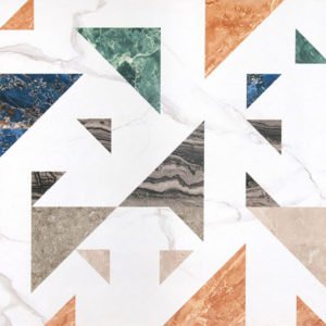 Multi Colour Arrow Design Art Tiles Supply near Thomastown | Tiles Supply & Installation Melbourne