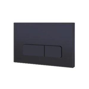 Buy ABS Matt Black Panel Square Button CCS-854B Near Bundoora