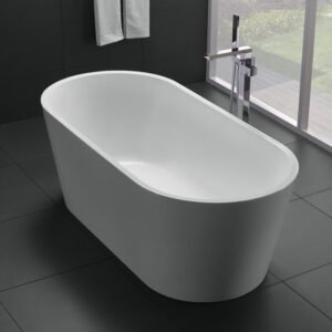 Buy Freestanding Long Oval White BT 1503 Bathtub in Melbourne