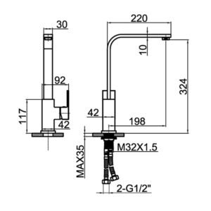Stylish Laundry Mixer in Melbourne