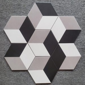 Artistic Multicolour 3D Cube Tiles – Supply & Installation near Weir Views