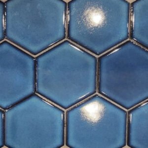 Turquoise Blue Hexagon Mosaic Tiles Supply Near Thornhill Park
