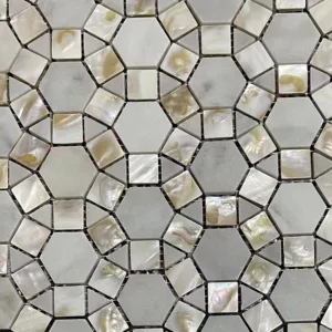 Pearl Dodecagon Decorative Tiles NH-01 Epping Melbourne