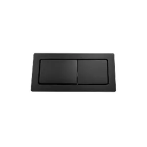 Matt Black Square Toilet Button
