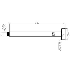 Ceiling Shower Arm in Melbourne