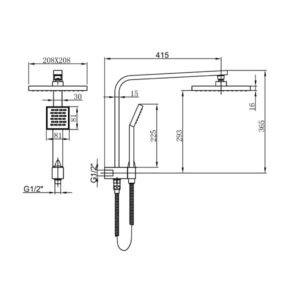 Twin Shower Set in Melbourne
