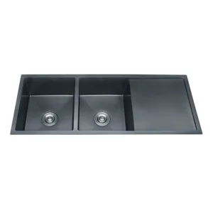 Double Bowl With Board Stainless Steel Sink - SI 12046DBB